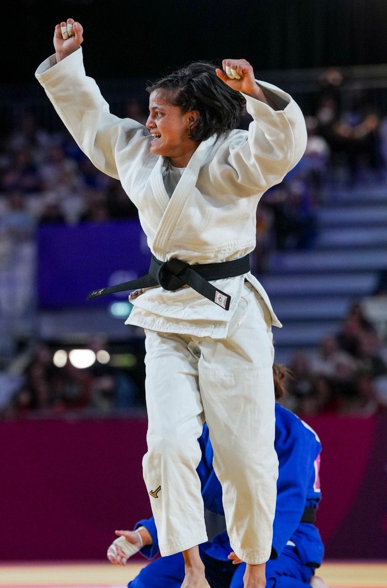 Scripting history on the judo mat! 🥋🥇🇮🇳 Heartiest congratulations to our Khelo India athlete Asmita Dey on winning Gold in the Women's 48kg event at the Commonwealth Games 2026. She has etched her name in history as the first Indian judoka to win a Commonwealth Games gold medal. #CWG2026 #Cheer4Bharat
