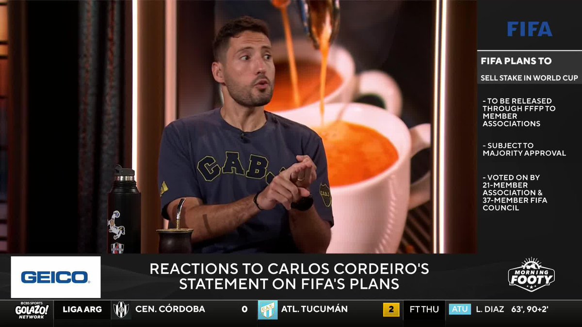 "Gianni Infantino thought he was Steph Curry when he pulled up from 35 feet here... He's actually Nick Young" 😅 Nico Cantor and @TomBogert explain why FIFA's controversial investment plan was "rash" and "not deeply thought out" 🗣️