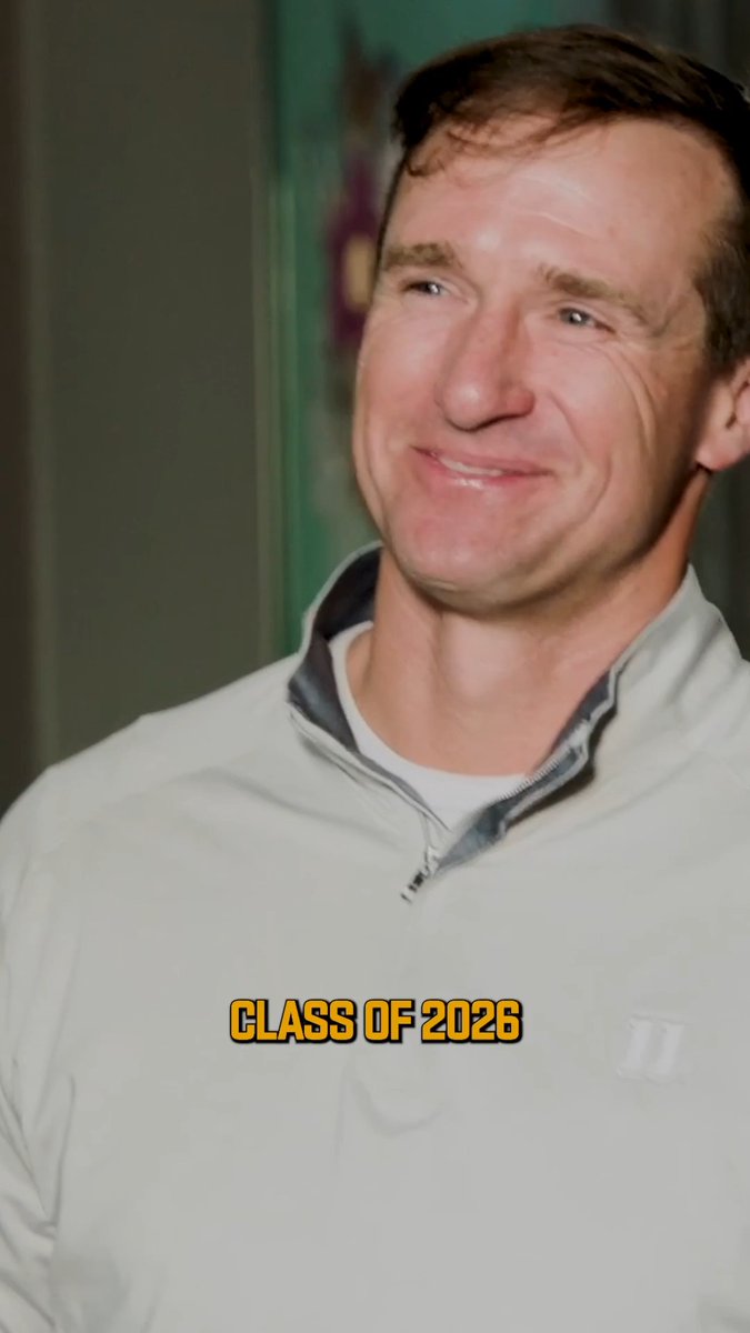 first ballot 🥹 Drew Brees Pro Football Hall of Fame Enshrinement -- Aug. 8 12pm ET on @NFLNetwork Stream on NFL+