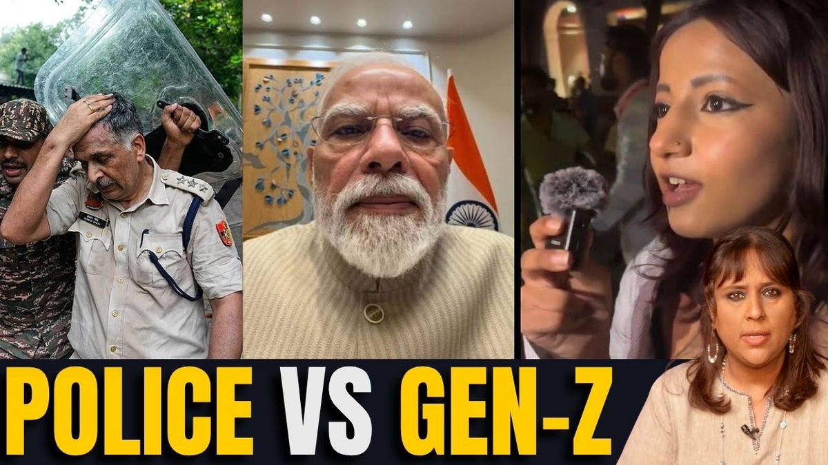 As Delhi Police families address media on their perspective &amp; anguish, Cockroach Janta Party - CJP slams FIR against Ruchika Singh for profanities. In this polarised debate arent there some things we can all agree on? With @Akshaymarathe @Tusharg @AmodKanth. In full