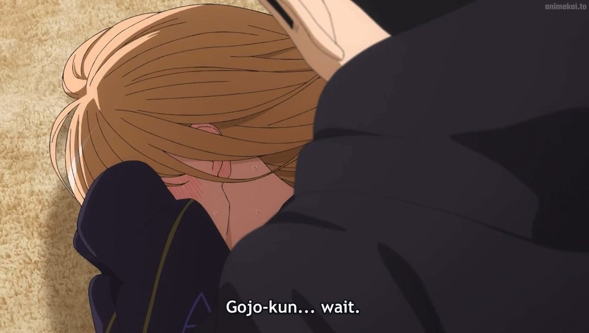 THE TENSION BETWEEN MARIN X GOJO WAS TOO MUCH FOR HER HEART TO HANDLE 😭