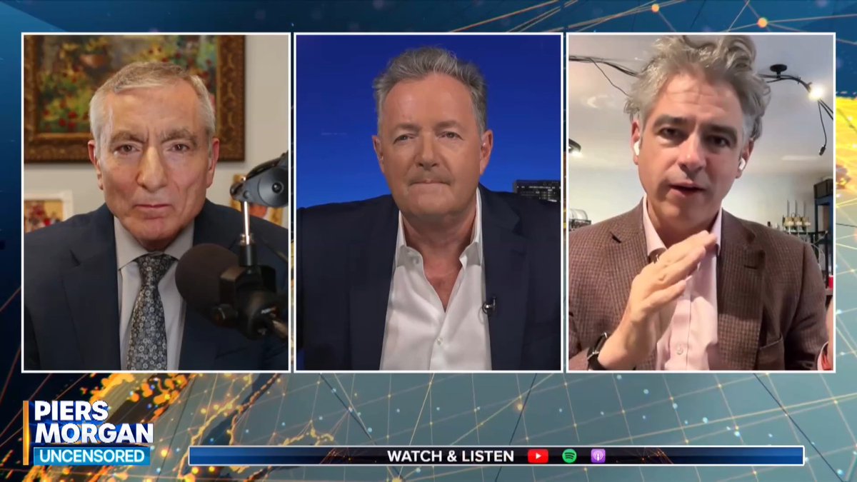 "There HAS to be other existence in the universe..." Watch more of Piers Morgan discussing the origins of life with Professor Lee Cronin and Dr James Tour 👇 📺 Piers Morgan | Prof. Lee Cronin