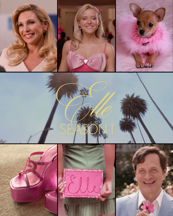 A pop of pink changes everything. #ElleOnPrime
