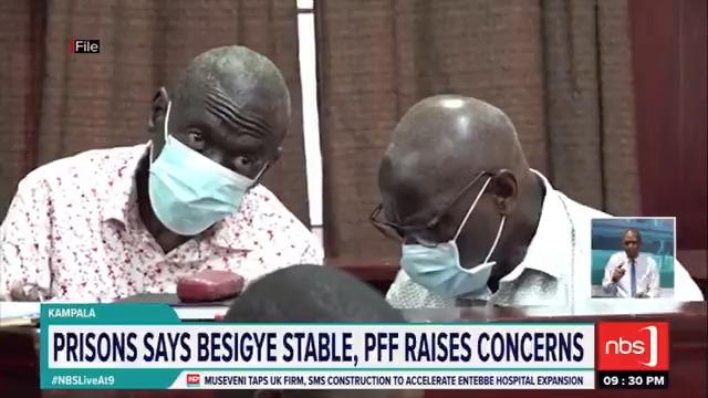 Mulago National Referral Hospital has reportedly informed a delegation from the People’s Front for Freedom that opposition leader retired Colonel Dr. Kizza Besigye remains in critical condition. Richard Olwenyi #NBSLiveAt9 #NBSUpdates