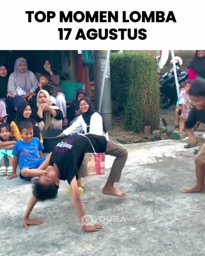 Udah masuk bulan Agustus aja nih, lomba apa yg menurut kalian paling lucu dan anti mainstream? 😂🙏