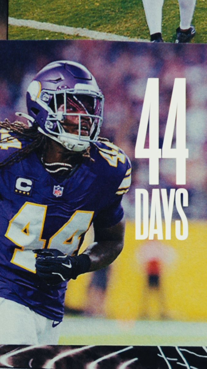 Only 4️⃣4️⃣ more days...
