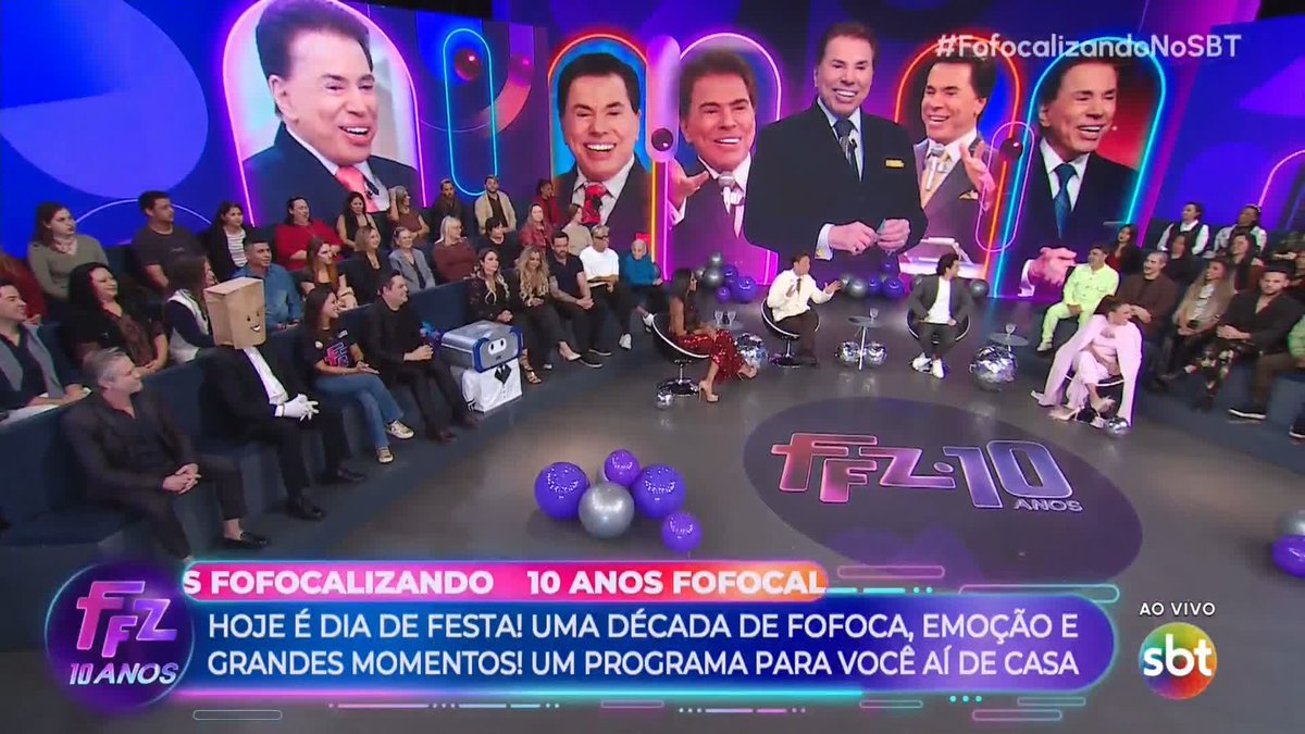 Antes do Fofocalizando, a ideia já estava na cabeça de Silvio Santos. 💙 #FofocalizandoNoSBT
