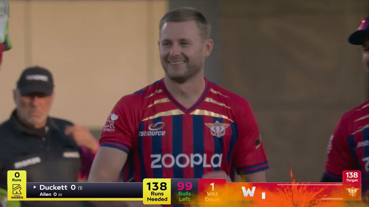 Gus Atkinson BOWLS Ben Duckett second ball of the innings 💥