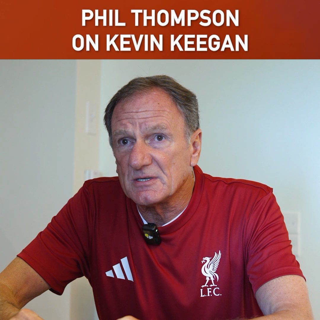 “When we needed a superstar, he was there for us. In those early ‘70s, after Roger Hunt and Ian St John, my heroes, along came Kevin” “His link with Bill Shankly and Bill Shankly’s with him, he was like his son” 🎥 Phil Thompson on Kevin Keegan