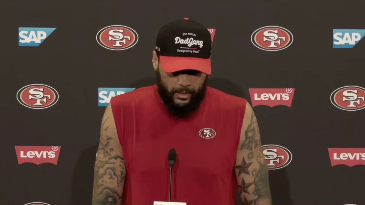#49ers WR Mike Evans has told the QBs that he's still open even when he's covered. "I mean, I'm 6'5"... I've done it throughout my career. But it's a thing you just talk to the quarterbacks about — when I'm covered, I'm still pretty open if you throw the ball up with some air."
