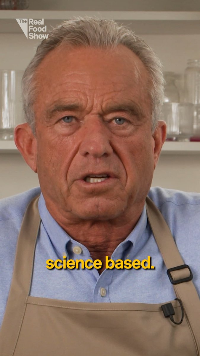 Thanks to President Trump’s leadership, we FLIPPED the food pyramid to give Americans nutrition guidance based on science—not special interests. Watch #TheRealFoodShow ⬇️