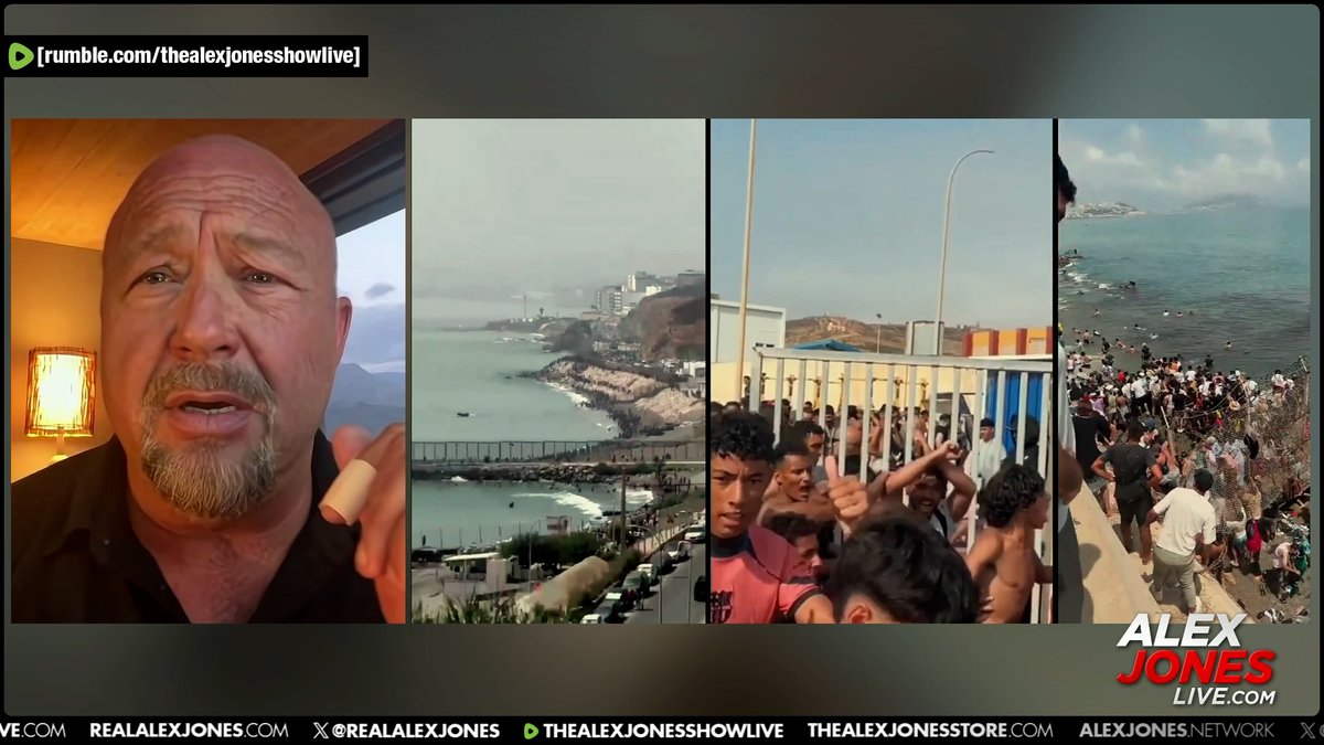 🚨Israel Has Launched An Islamic Invasion Of Spain As A New Front In The Already Giant Regional War Is Opened! NIGHTMARE SCENARIO: Trump's State Department Is Backing Netanyahu's Plan To Launch An Islamic Invasion Of Spain From Morocco! That Assault Has Already Begun With Over 50,000 Moroccan Muslims Taking The Key Spanish Port Of Ceuta, So The Massive Flotillas Already Invading The Spanish Mainland Can Intensify As Netanyahu Makes Good On His Threat To Attack Spain! FULL DEEP DIVE ANALYSIS! 🔴WATCH/SHARE ALEX JONES LIVE NOW: