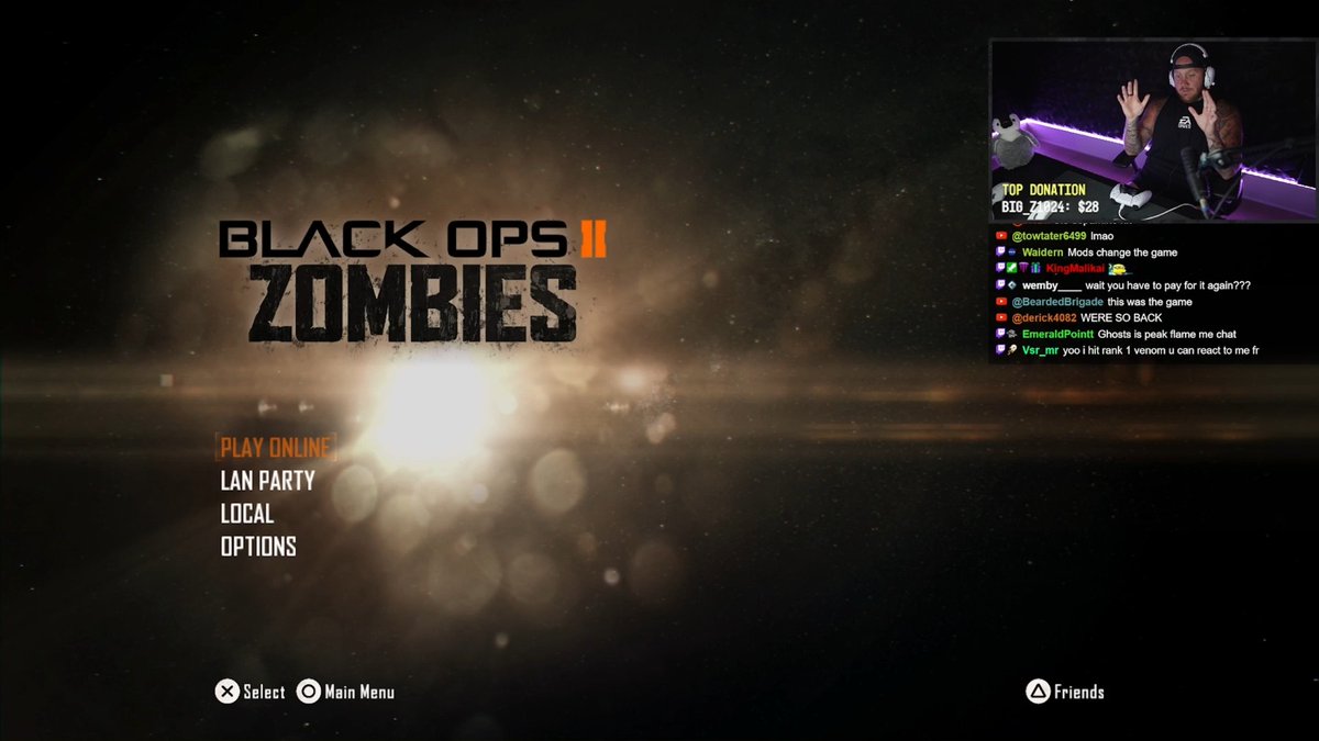 When you hear the Black Ops II Zombies music for the first time in years and just can't help yourself