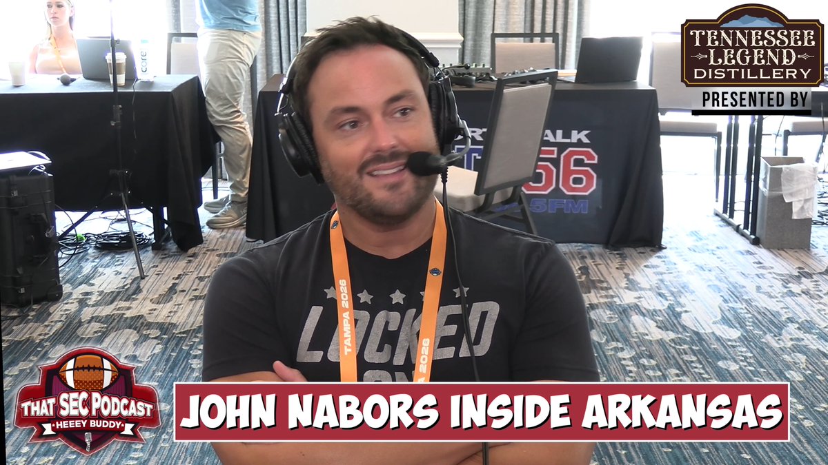 How happy is John Nabors to see that Arkansas does not play Missouri on Rivalry Weekend? "I'm as tickled as can be. "I don't know if I can say this, but if my nipples were any harder, my clothes would explode." 😂 WATCH: