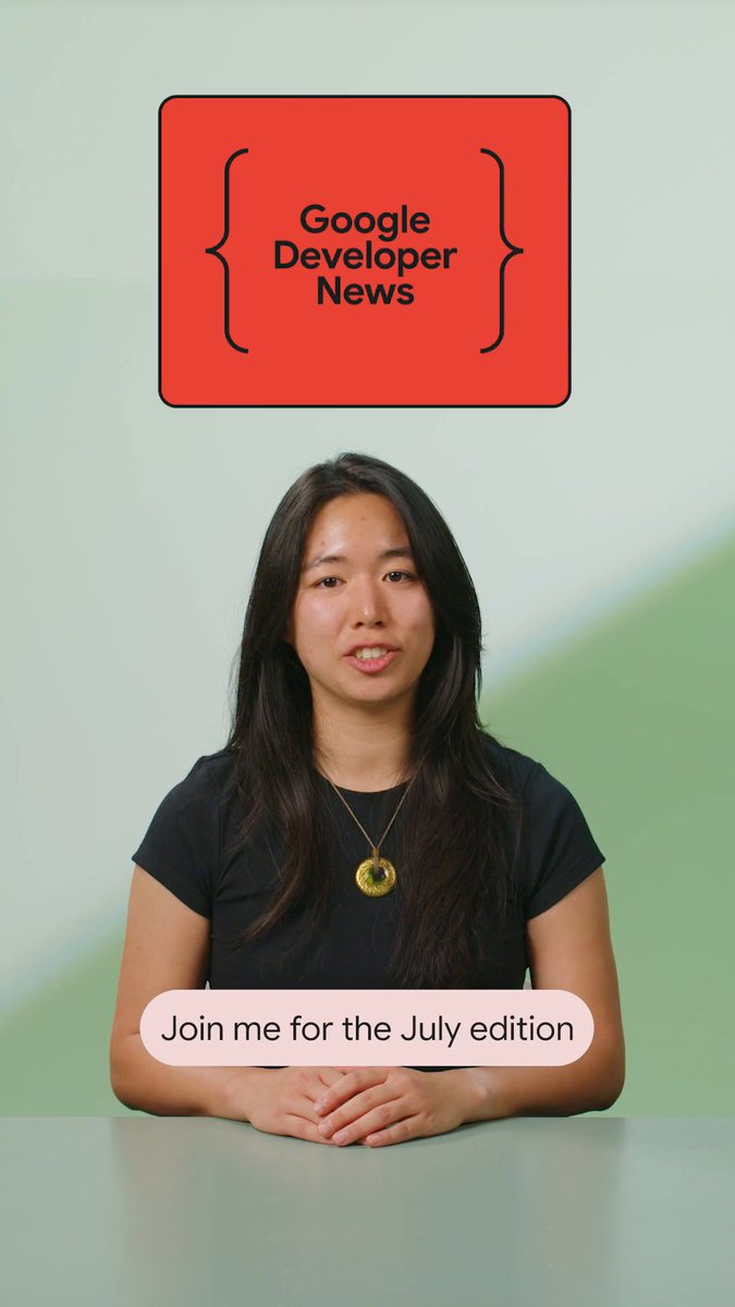 Looking for the latest developer updates? July's #GoogleDeveloperNews has you covered 🧵 This month's episode covers Android Studio Quail 2, Android Bench updates, an inside look at how YouTube ships AI prototypes with AI Studio and Google Cloud, and Build with Gemini XPRIZE.