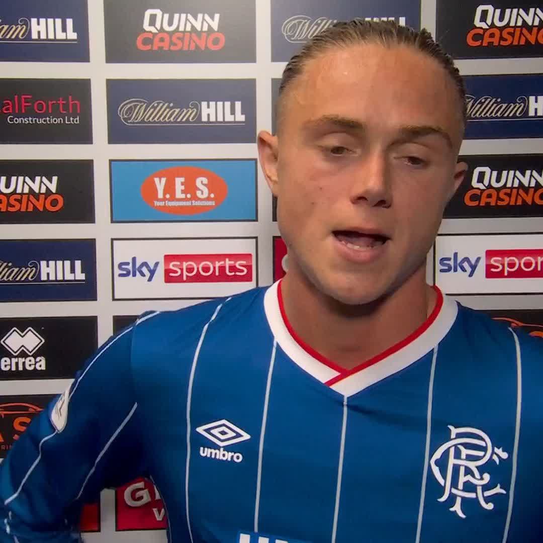 🗣️ "We need to win these sorts of games" Thelo Aasgaard on Rangers' opening day draw against Dundee Utd ⤵️