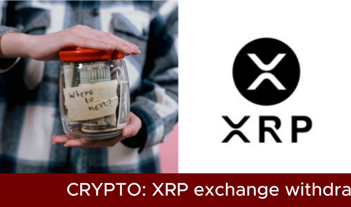 XRP holders are pulling coins off exchanges at a pace not seen since 2021 $XRP withdrawal transactions from exchanges have hit their highest level since February 2021, per CryptoQuant data, while monthly inflows have collapsed to roughly 3.6 million XRP, the lowest on record. Analyst Darkfost reads the combination as seller exhaustion, with holders refusing to move coins onto exchanges even as the price grinds along just above $1. Leverage is draining out too, with open interest falling since May and exchange reserves at their lowest since February.