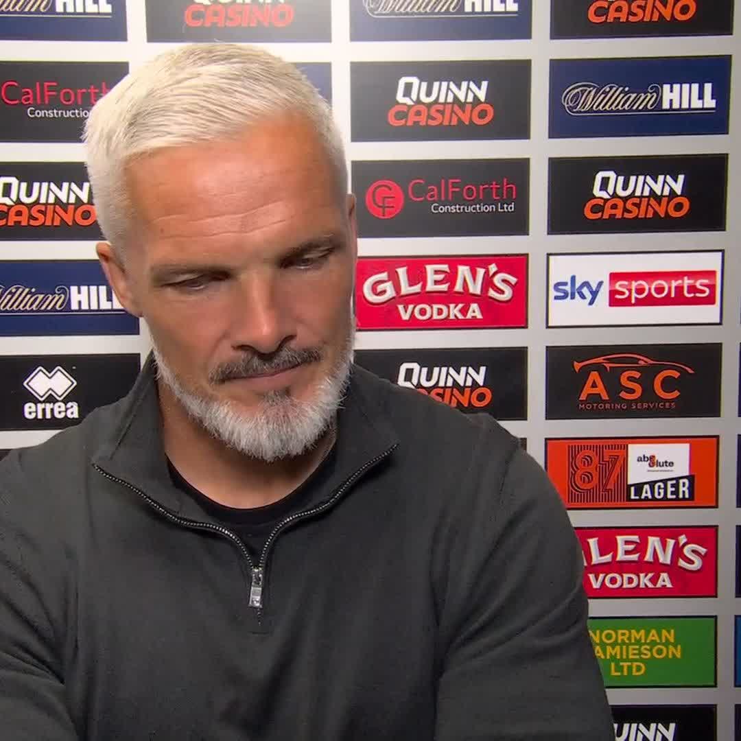 🗣️ “Overall performance was excellent... The supporters certainly appreciated the effort of the team.” Jim Goodwin reflects on Dundee Utd’s draw with Rangers as they go eight league games unbeaten at Tannadice ⤵️