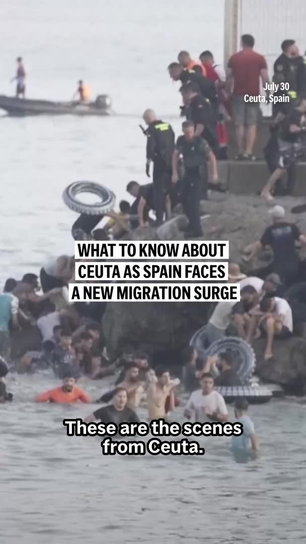 Thousands of migrants crossed into Ceuta from Morocco in recent days. Here’s what to know about the tiny Spanish territory at the center of Europe’s latest migration surge.