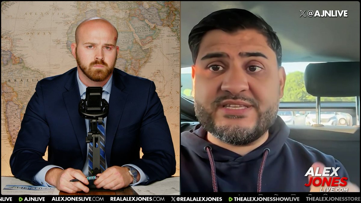 EXCLUSIVE GEOPOLITICAL UPDATE: WORLD AT WAR! Top Journalist Sulaiman Ahmed Breaks Huge News & Gives Minute By Minute Updates On The Current Situation In The Middle East! ➤US Exploring Ground Blockade On Iran ➤Iraq On The Brink Of Civil War ➤Major Response To US/Saudi Attacks Incoming PLUS, Other Key Intel That You Won't Want To Miss! Alex Jones Network Rex Jones Sulaiman Updates 🔴WATCH/SHARE THE LIVE X STREAM NOW:
