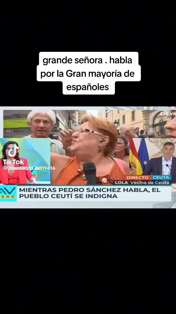 👏👏 Ceuta habla claro “Pedro Sánchez solo quiere agarrarse a la silla. Y aquí no podemos salir a la calle” Así lo ha recibido Ceuta, al traidor