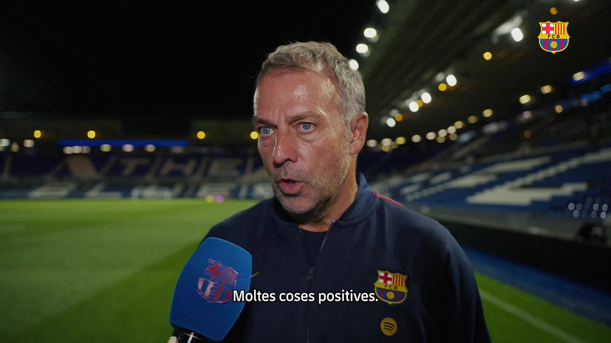 🎙️ Hansi Flick, Gerard Martín i Hamza Abdelkarim valoren les primeres sensacions després del primer partit de la pretemporada a Birmingham.