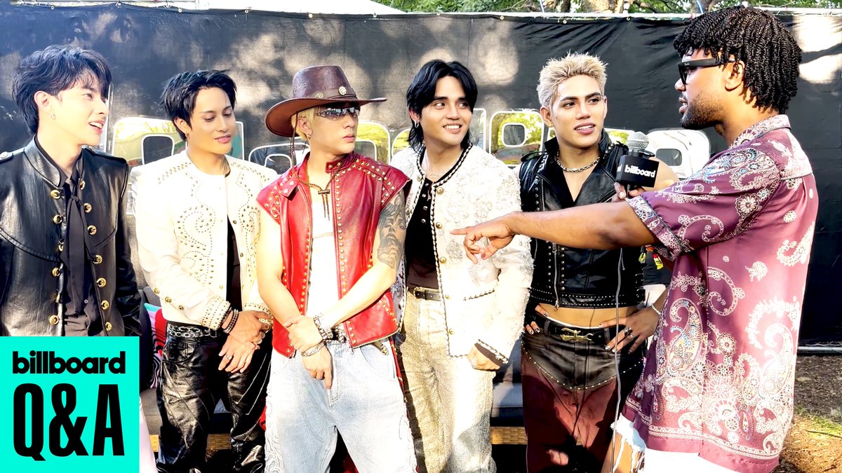 Lawless-palooza 🌵 SB19 Official chat with Billboard News about making history as the first P-pop group to perform at Lollapalooza and more.