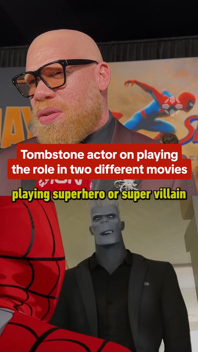 Fun Fact: Marvin Jones III plays Tombstone in the Spider-Verse and in Spider-Man: Brand New Day! #SpiderMan