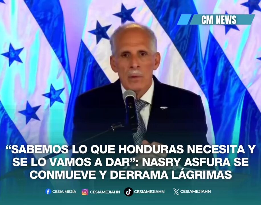 ➪🥺😢 Conmovido, derramando lágrimas y asegurando que dará lo que necesita Honduras, así concluyó el presidente Nasry Asfura la presentación de los logros durante su mandato que comenzó el 27 de enero de 2026, en un acto realizado en el Congreso Nacional a puerta cerrada y sin visitas de mandatarios internacionales. #lifestyle #cmnews #honduras #noticias