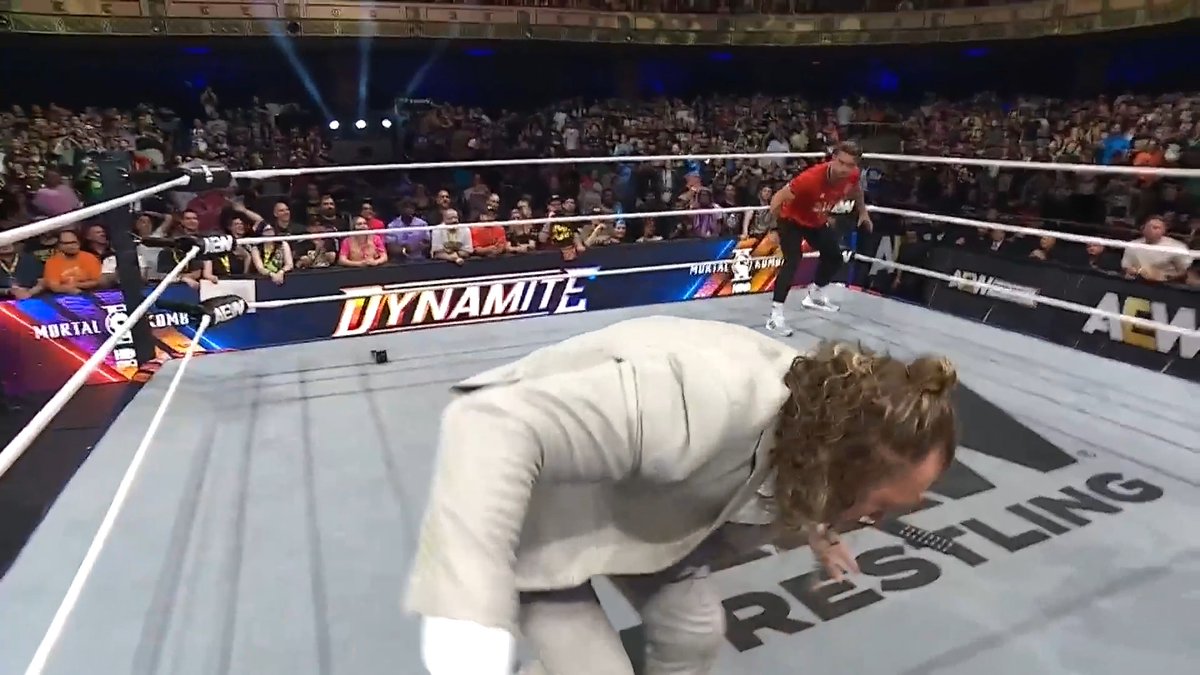 Wednesday's confrontation between AEW World Champion Kenny Omega and Will Ospreay • ウィル・オスプレイ quickly became hostile and eventually violent as their match at #AEWAllIn London grows closer! Watch the #AEWDynamite replay RIGHT NOW on @HBOMax!