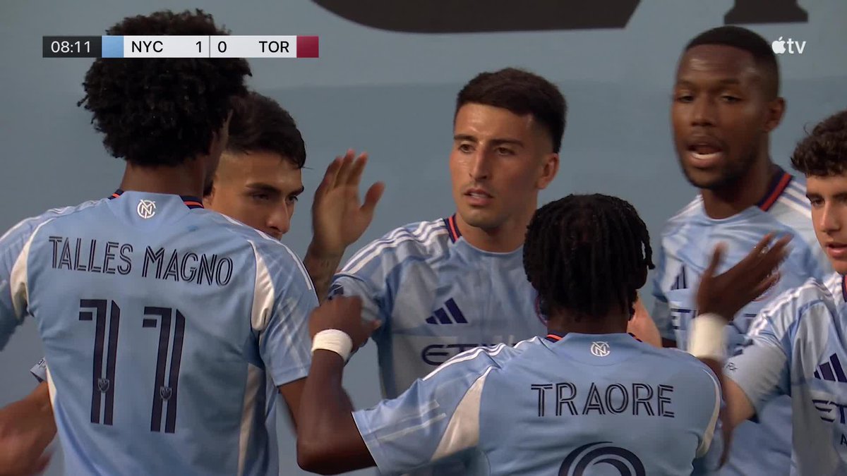 Nico Fernández Mercau makes no mistake from the spot to open the scoring for New York City FC! 💪