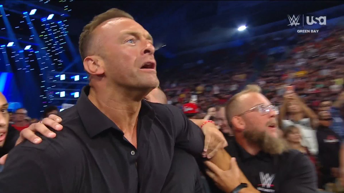 This is getting GOOD! 🔥 Nick Aldis WILL NOT back down from GUNTHER!