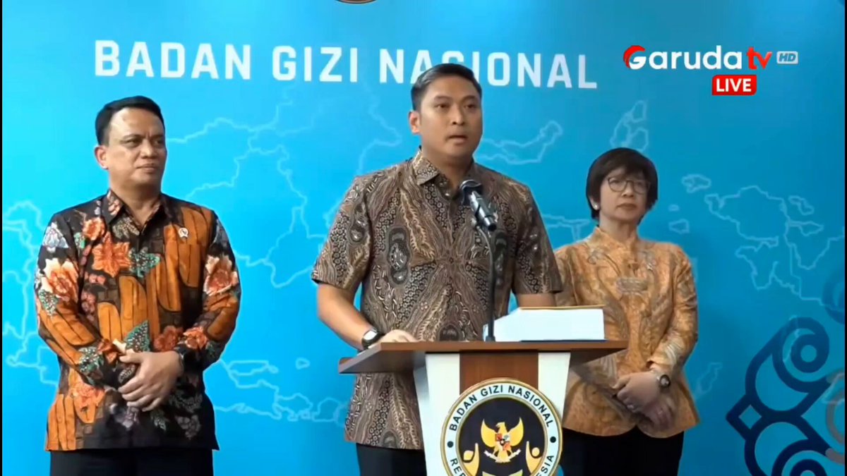 Kepala BGN: "Dulu enggak ada MBG, kan sekolah itu ada yang rusak bolong apa semua itu kan enggak karena terus kemudian Pak Prabowo jadi presiden ada MBG terus sekolahnya mendadak jadi rusak kan enggak, dulu ke mana? Anda harusnya bertanya dong ya, dulu kemana? Yang sekolah rusak itu dulu duit yang untuk MBG mestinya dari kemarin-kemarin dong enggak ada MBG harusnya sekolah sudah bagus semua, kan enggak?"
