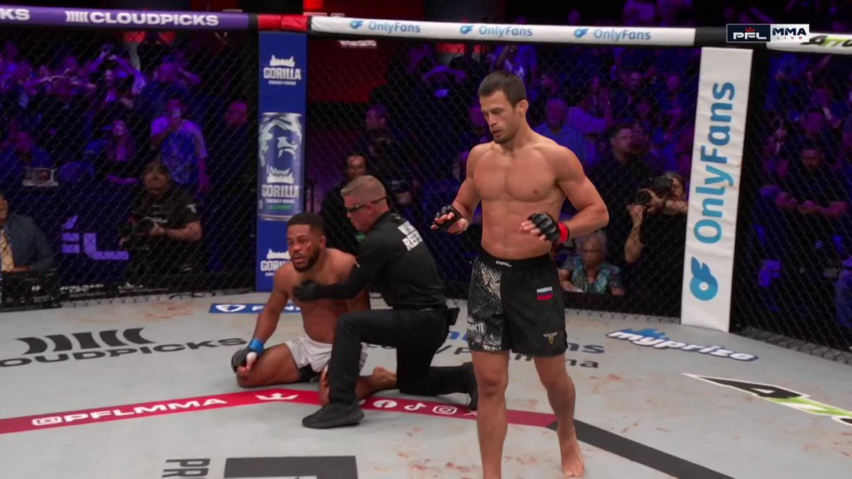 USMAN NURMAGOMEDOV JUST KNOCKED OUT ARCHIE COLGAN IN THE FIRST ROUND HOLY SH*T 🤯