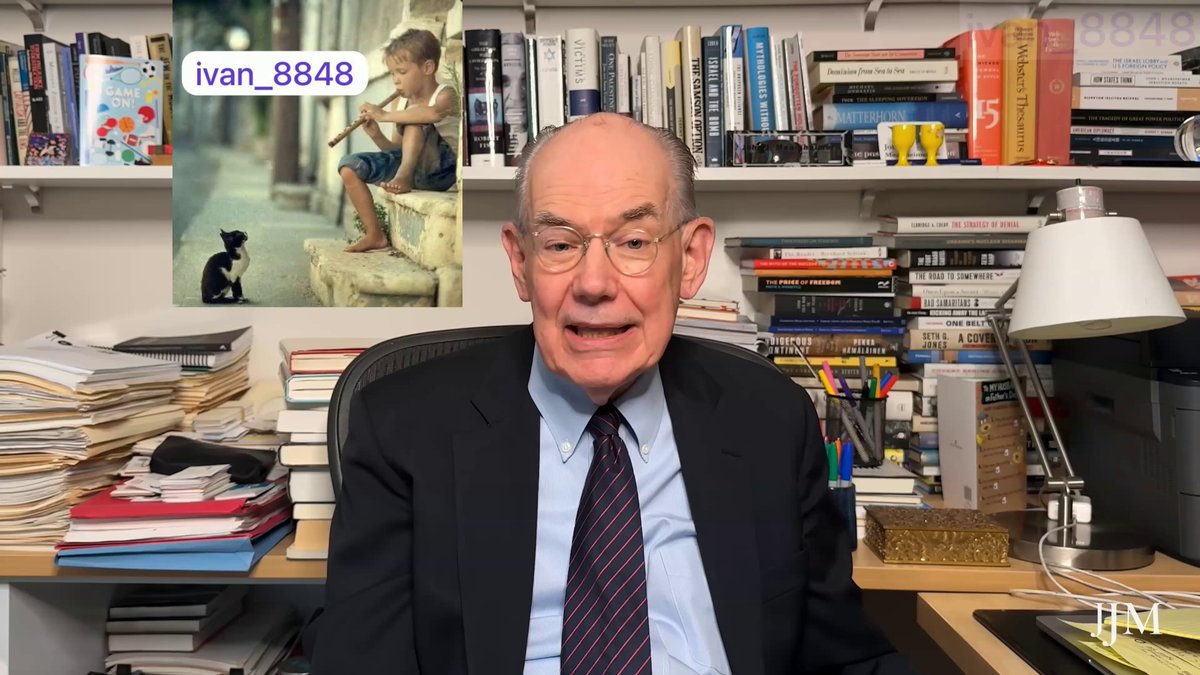 🚨Origins of the War In Ukraine The Russians are NOT Interested in War. John Mearsheimer: Let me give you my view using my theory on what happened that led to the war on February 24th, 2022. In December of 2021, January of 2022, and in February of 2022, these are the three months before the war starts, the Russians go to enormous lengths to try to negotiate with the West to avoid a war. This is perfectly clear if you look at the historical record for those three months before the war started. Nevertheless, the West has zero interest in negotiating with the United States, did virtually nothing to prevent a war. What this meant was that Putin was desperate. United States and the Europeans were doing nothing to negotiate a way to avoid war.