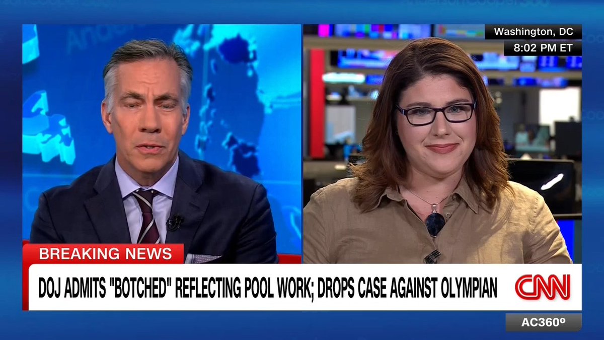 The DOJ admits the $14 million renovation of the Lincoln Memorial Reflecting Pool was “botched,” and it is dropping the criminal case against former Olympian David Hearn. Katelyn Polantz reports.