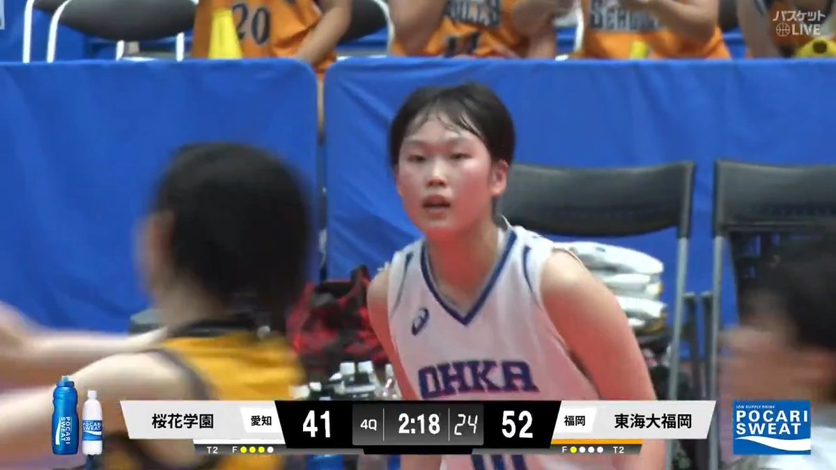 4Q最終盤で怒涛の追い上げ❤️🔥 桜花学園 #太田莉央(#10) この場面で値千金の連続スリー👌👌 🏀近畿総体 #インターハイ 2026🏆 【女子準決勝】 #桜花学園🆚#東海大福岡 ▶️視聴 #バスケットLIVE ライブ配信中📡 ※男子決勝は録画配信 提供 インハイ.tv #高校バスケ 高校バスケby日本バスケットボール協会(JBA)