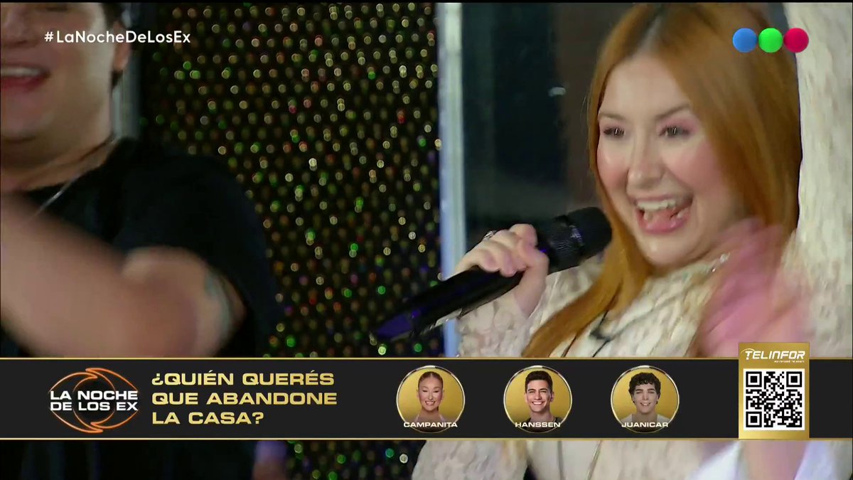 El show de Campanita ✨✨✨✨✨💅🏻 Mira #LaNocheDeLosEx por Telefe
