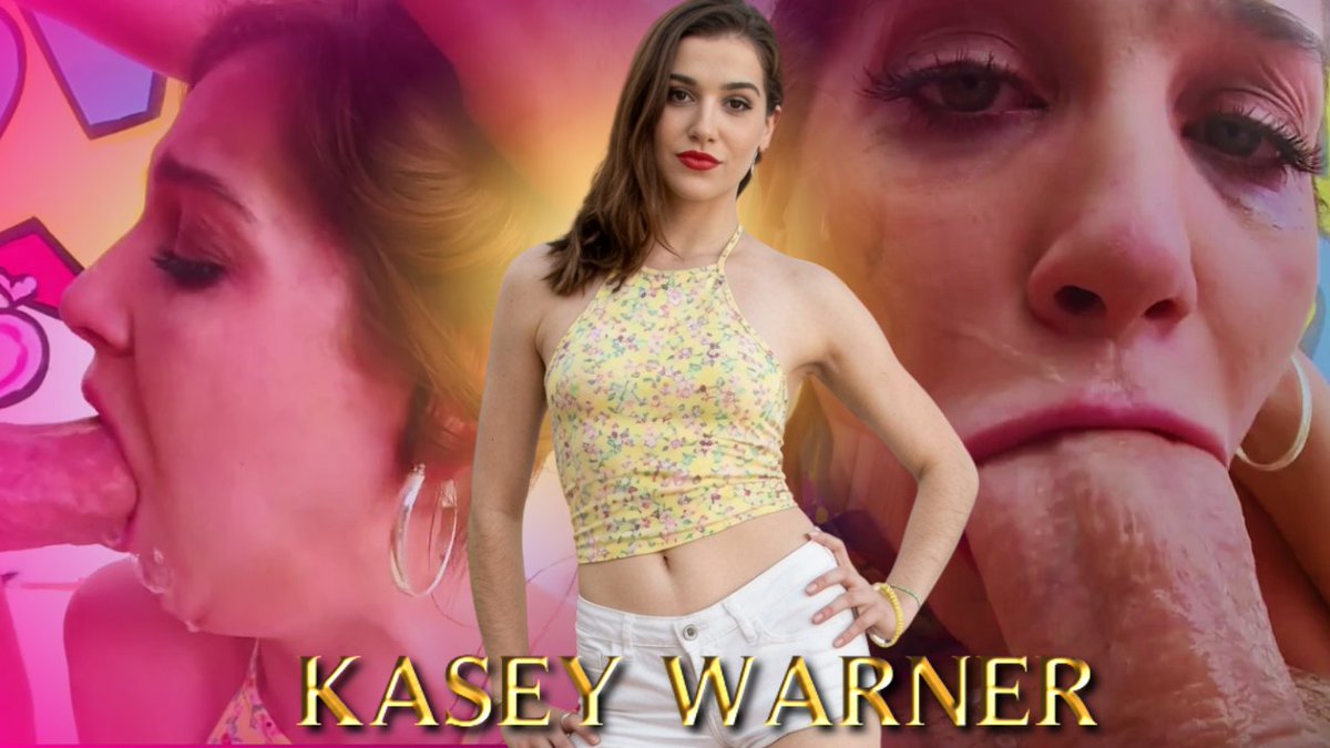 KASEY WARNER Big Asses, Blowjob, Big Cock, Natural Tits, Brunette, Deepthroat, Facial, Gaping Hole, Gagging