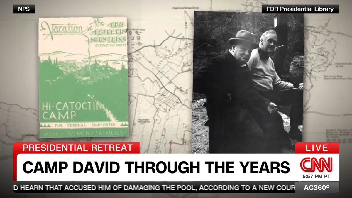 President Trump and his cabinet met at Camp David today. CNN's Randi Kaye looks at its long history as a presidential retreat and hotspot for diplomacy.