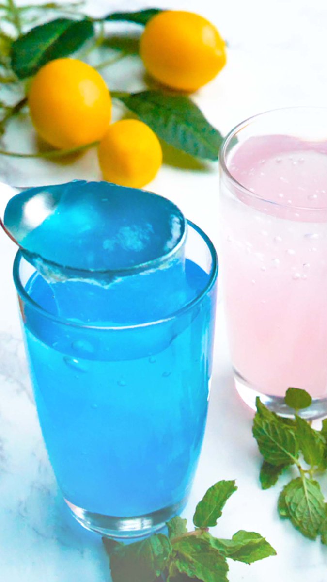 【シュワっとモチモチ!?】この新食感はハマっちゃう!スライムソーダ / Slimy Soda🩵🥄