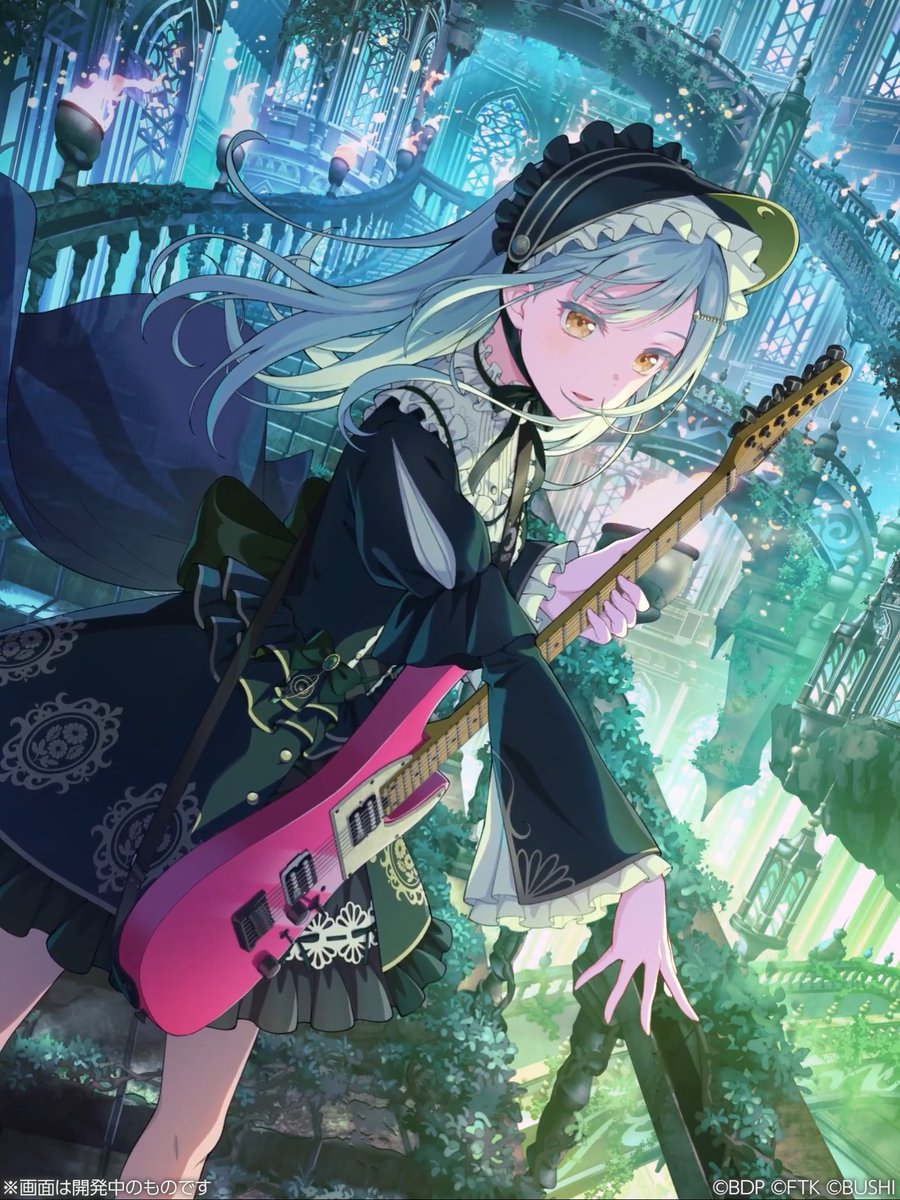 SSRメンバーのAve Mujica モーティスを紹介🌙 SSRメンバーには、リズムゲーム画面などで表示されるアニメーション演出つき💫 ただ今 #アワーノーツ 事前登録受付中✨️ ▼事前登録はこちらから #バンドリ