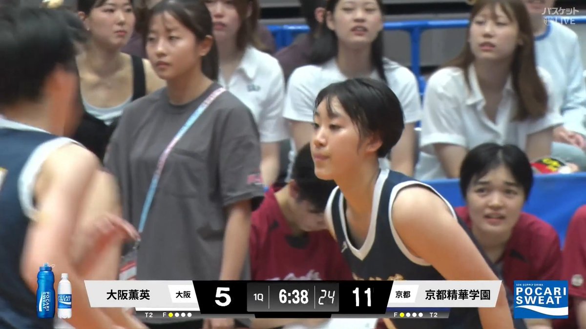 冬の女王へいざリベンジ⚡️⚡️ 京都精華学園のエース #満生小珀(#4)が1Qからトップギア❤️🔥 🏀近畿総体 #インターハイ 2026🏆 【女子準決勝】 #大阪薫英🆚#京都精華学園 ▶️視聴 #バスケットLIVE ライブ配信中📡 ※男子決勝は録画配信 提供 インハイ.tv #高校バスケ 高校バスケby日本バスケットボール協会(JBA)