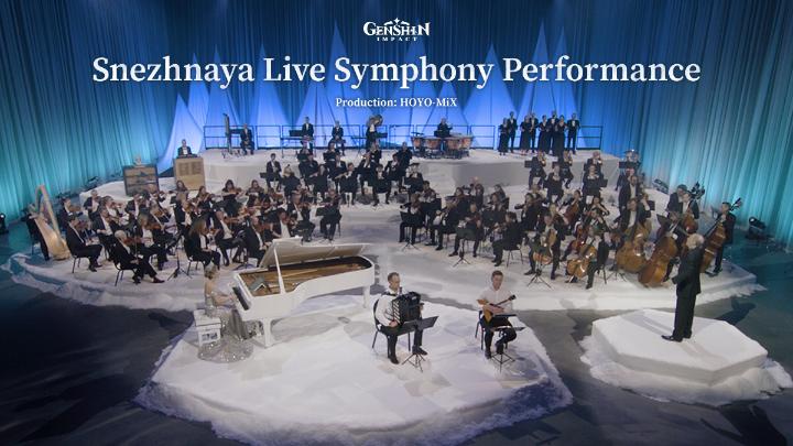 Snezhnaya Live Symphony Performance | Genshin Impact #GenshinImpact #NowSnezhnaya #GenshinSnezhnaya Conducted by Robert Ziegler, the Snezhnaya Live Symphony Performance features pianist Polina Osetinskaya, the London Symphony Orchestra, London Voices choir, and top folk musicians performing two game soundtrack pieces produced by HOYO-MiX, "Snezhnaya" and "Triumph on the Ice." A big thank you to TAKEOFF Studios for providing collaboration support, and to Stagecast for their support with filming and production.