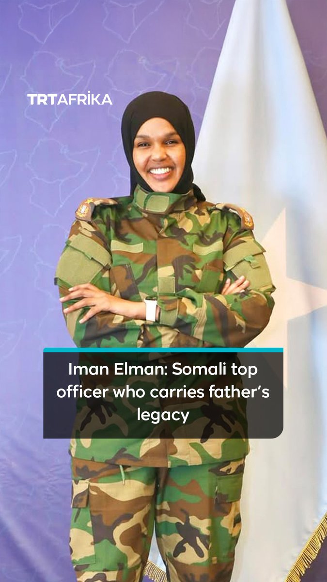 Somalia’s highest-ranking female military officer, Colonel Iman Elman, forced the door open in an army built by men, inspiring many Somali women and girls to join the armed forces. Here's her story