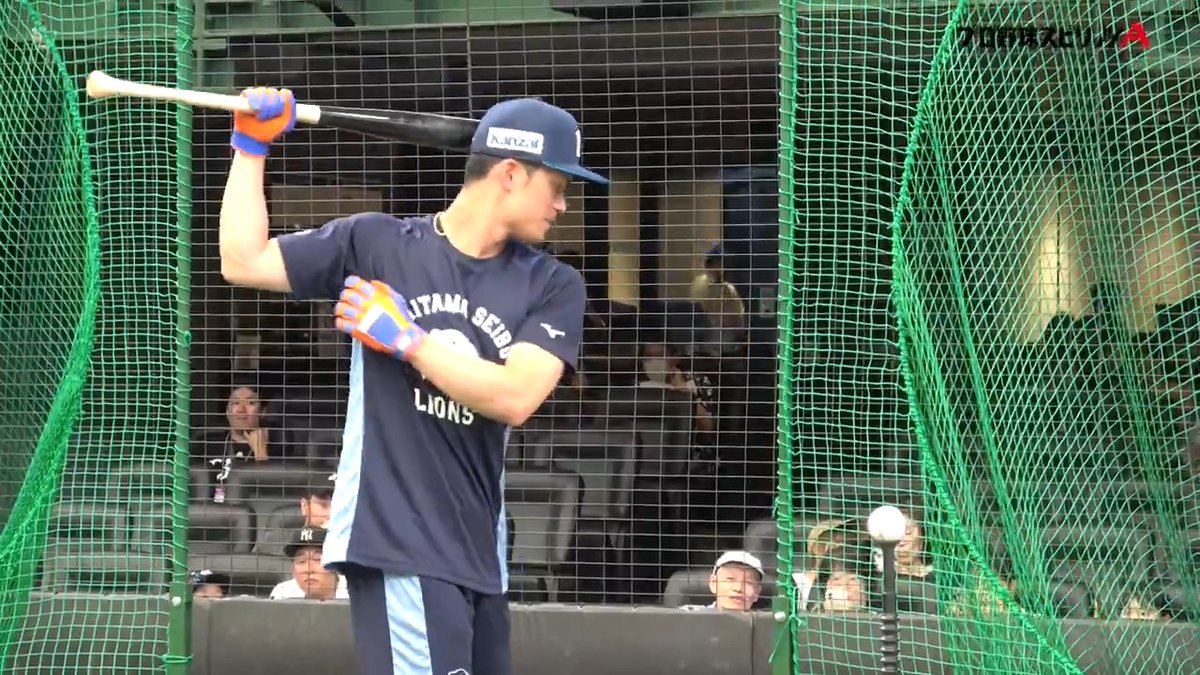 移籍後初の一軍昇格となる #若林楽人 選手！ 「しっかり準備して、勝ちに貢献したい」と意気込みます！ #seibulions #打破 #圧倒的至近距離 #アオフェス2026