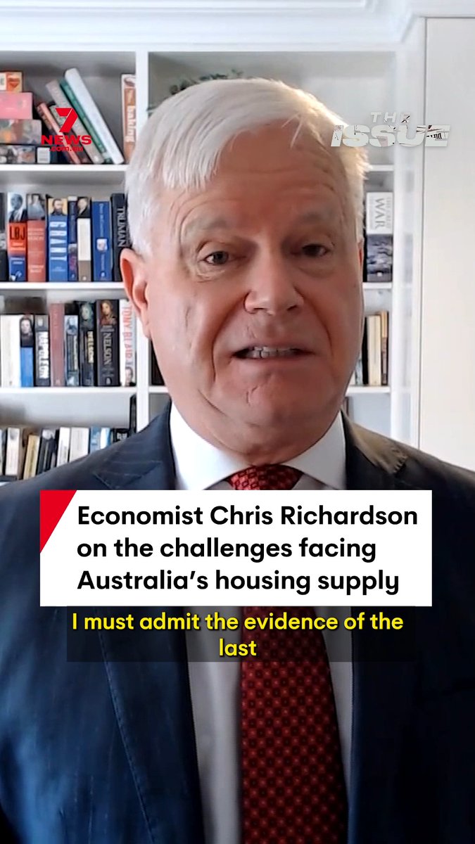 Chris Richardson says residents who oppose new local developments otherwise known as NIMBYs ("Not In My Back Yard"), need to ‘suck it up’ in for the nation to solve its housing crisis. The Economist tells The Issue Podcast the country’s housing policy for decades has been the word no. For more watch on YouTube or download the LiSTNR app. #7NEWS #TheIssue #housing