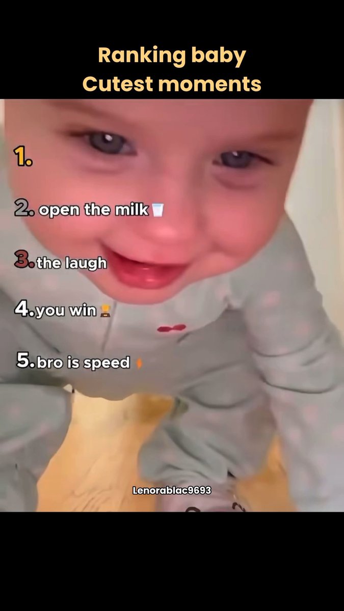 Cutest baby moments 🥹🥰