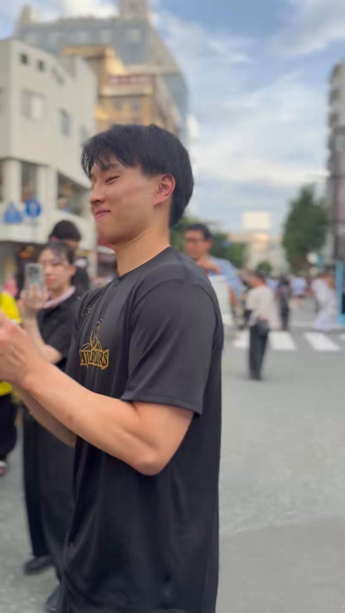 一方その頃長野びんずるでは小栗選手が元気いっぱいに挨拶🗣️✨