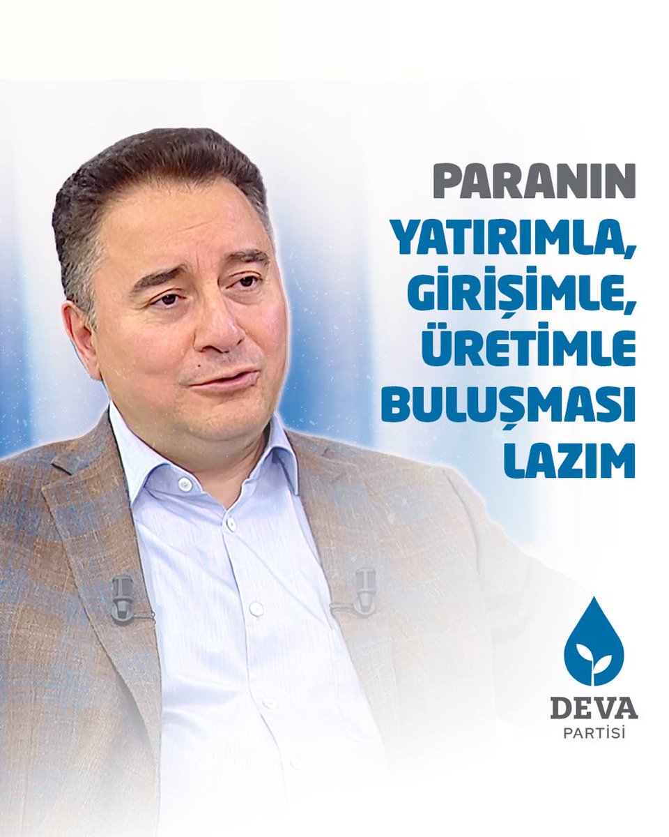 Hiç çalışmadan, sadece paraya para kazandırmanın faydası yok. Paranın mutlaka yeni bir yatırımla, girişimle, üretimle, buluşla, verimlilikle buluşması lazım.